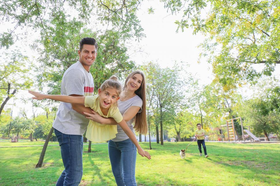 Family enjoying home at Springwood Apartments in Saint Louis, MO