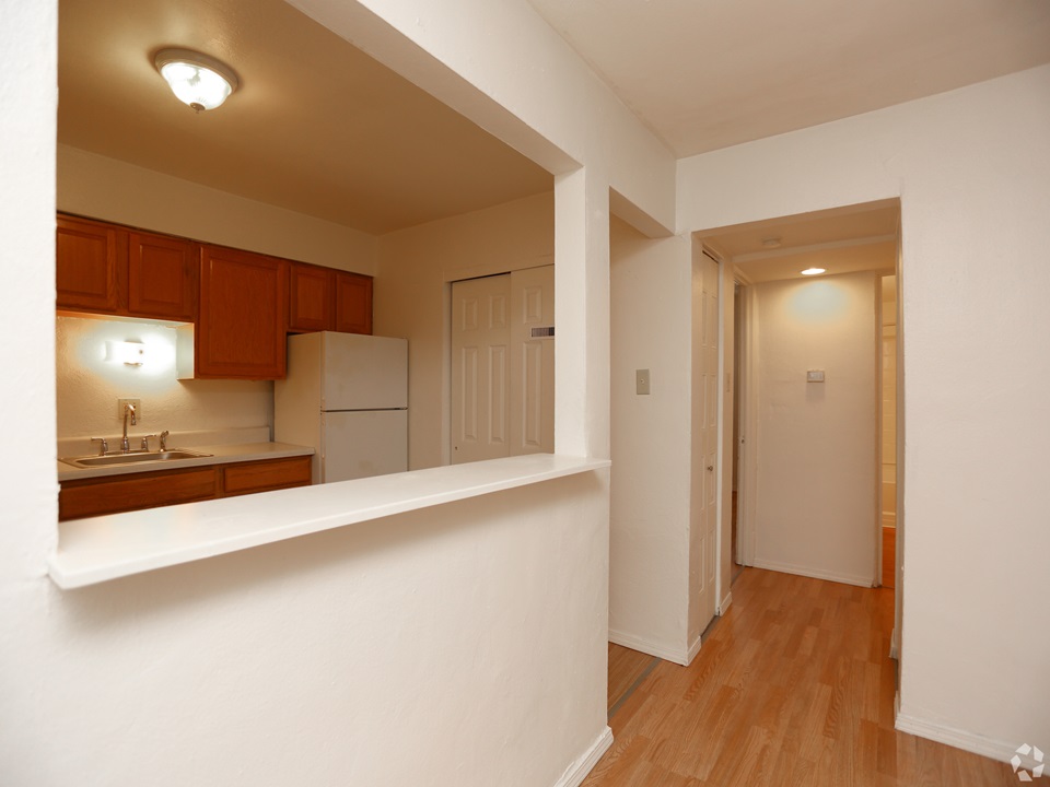 Kitchen at Springwood Apartments in Saint Louis, MO 63121